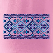 Ukrajinský vzor - modrý