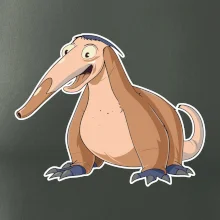 Mravenečník kreslený hnědý