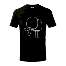 Pálky na stolní tenis jedním tahem