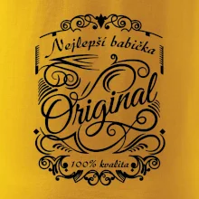 Vintage nejlepší babička  100% kvalita