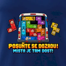 Posuňte se dozadu místa je tam dost