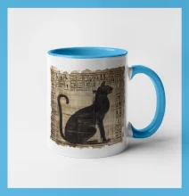 Egyptské hieroglyfy kočka