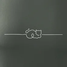 Kočka linka kreslená