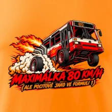Maximálka 80 km h jako ve formuli 1