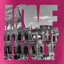 Love italy - colosseum Love italy - colosseum