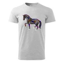 Kůň geometrie barevný