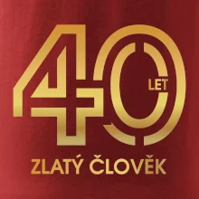 40 let zlatý člověk