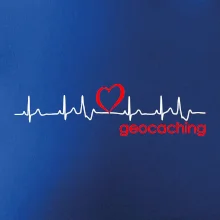 Moje srdce bije pro Geocaching -text