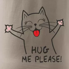 Kočka hug me please