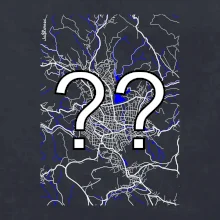 Vaše město - Mapa s vodními toky Vaše město - Mapa s vodními toky