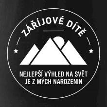 Zářijové dítě. Nejlepší výhled na svět je z mých narozenin