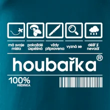 Čárový kód - Houbařka