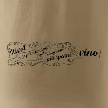 Život je příliš krátký - lahev