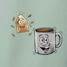 Parové triko - Hrnek a čaj