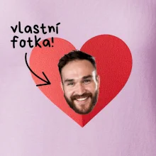 Vlastní fotka v srdci