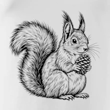 Zvířata Krkonoš – veverka obecná