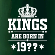 Kings are born in vlastní ročník