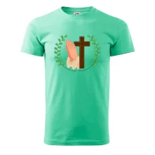 Věnec - kříž a modlení