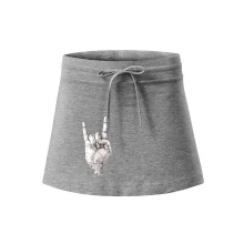 Rocková ruka kreslená