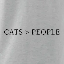 Cats > people