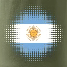 Argentina vlajka tečkovaná