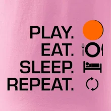 Hokejbal - Play eat sleep repeat