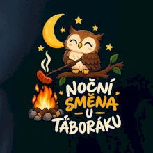 Noční směna u táboráku