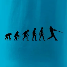 Evoluce baseball pálkař odpal