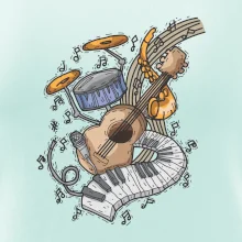 Hudební nástroje v notách