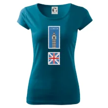 Londýn známka barevná