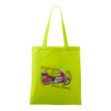 Cestovní motorka Amerika červená