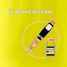 4x denně píchám Insulin