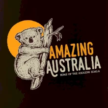 Amazing Australia koala