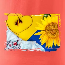 Ukrajina slunečnice a kroj