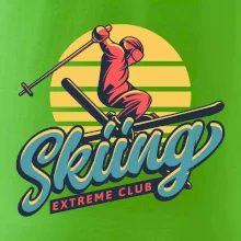 Skiing winter extreme cup
