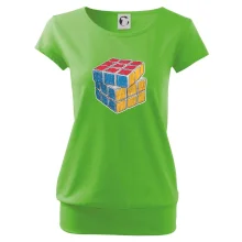 Rubikova kostka kreslená