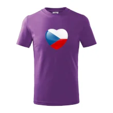 České srdce - vlajka