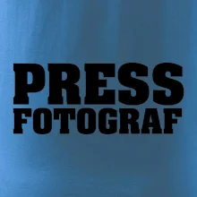 Novinář nápis - Press Fotograf