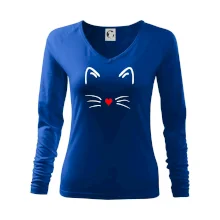 Kočka - srdce místo nosu