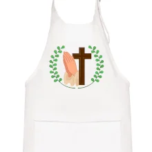 Věnec - kříž a modlení