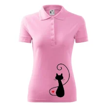 Zamilovaná kočka zpředu