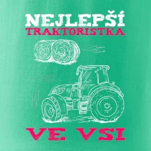 Traktoristka - nejjepší ve vsi