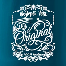 Vintage nejlepší teta 100% kvalita