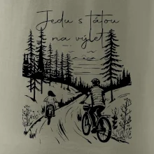 Cyklistika  - Jedu s tátou na výlet - Táta a dcera