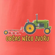 Traktor občas něco zvoře