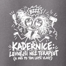 Kadeřnice levnější než terapeut - kreslené