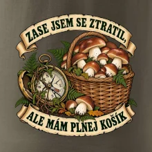 Zase jsem se ztratil, ale mám plnej košík