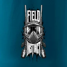 Černobílá maska field instinct paintball
