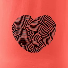 Otisk prstu srdce