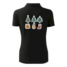 Vánoční sada - stromky a dárky